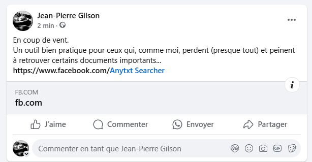 lien facebook